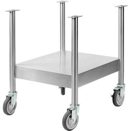 AT2A-3031-1 Stainless Steel Single Shelf Stand For AccuSteam 24in Wide Griddles